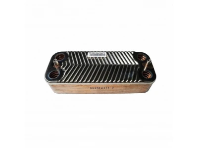 Вторичный пластинчатый теплообменник Navien 30018296A для котлов Deluxe S 30-40 k