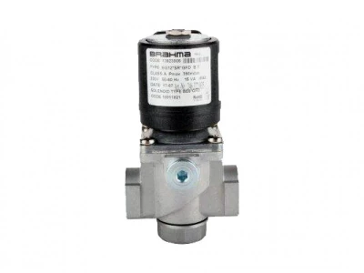Электромагнитный клапан Brahma EG12*SR*GFD DN15, 230В, 350 мбар, 7.5 м³/ч, Rp 1/2", артикул 13923005
