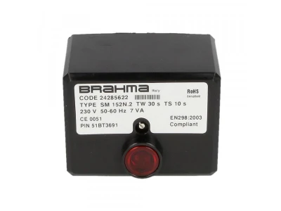Блок управления горением Brahma SM152N.2 (24285622) для одно- и двухступенчатых атмосферных горелок