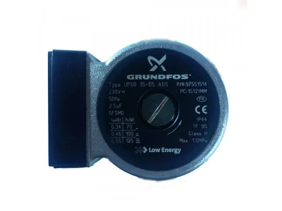 Циркуляционная головка насоса Grundfos UPSO 15-65 AOS Low Energy 7mca для котлов Immergas Victrix Zeus 27 (Артикул: 1.029646-2)