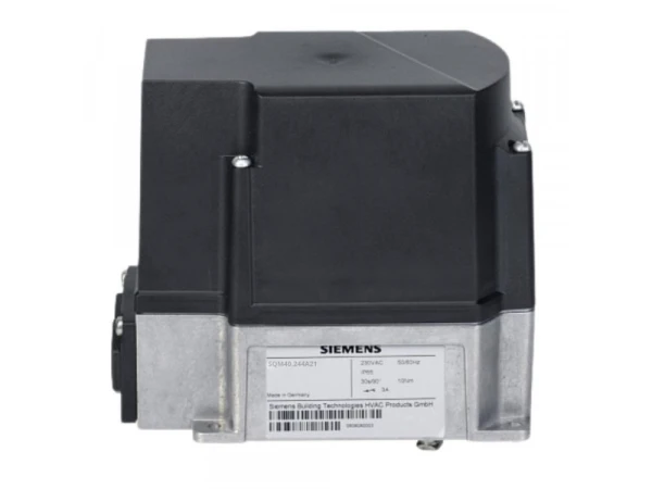 Сервопривод Siemens SQM40.244A21 для управления воздушной заслонкой, 10 Н·м, 220 В, IP 66