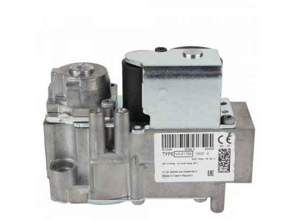 Газовый клапан Honeywell VK4115A1000, 220В, 60 мбар, Rp3/4", природный/сжиженный газ, IP40