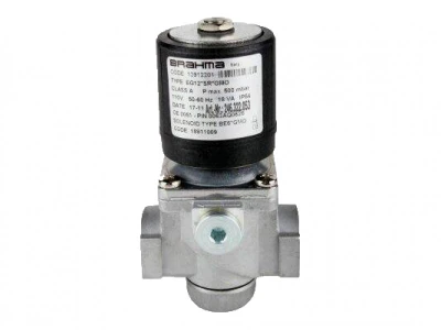 Электромагнитный газовый клапан Brahma EG12*SR*GMO, DN15, 1/2", IP54, 500 мбар, 13912201