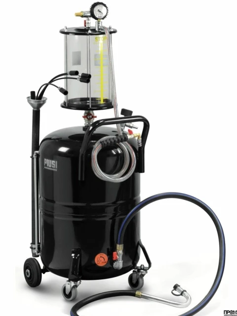 Мобильный маслосборник VACU-DRAINER 80 л для слива масла с предкамерой PIUSI F00215A40