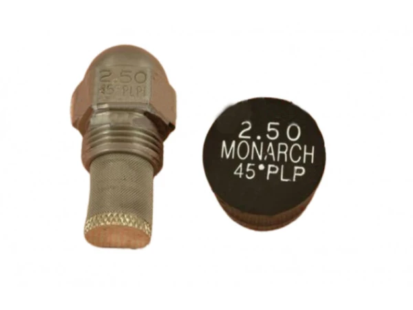 Форсунка дизельная Monarch 2.50 GPH, угол распыления 45°, тип PLP, производительность 2,50 галл/час