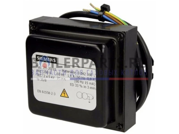 Трансформатор розжига Siemens ZM 20/12-717, артикул 7747209817, для котлов Bosch/Buderus
