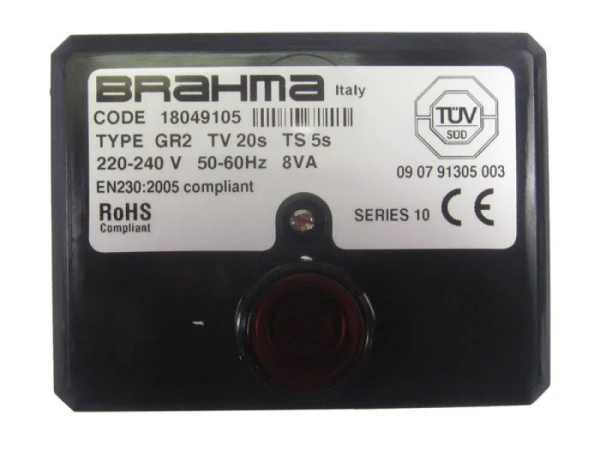 Блок управления горением Brahma GR2 TV20, артикул 0005030227, для жидкого топлива, до 30 кг/ч