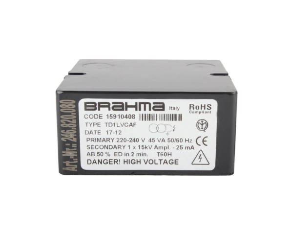 Трансформатор розжига Brahma TD1LVCAF 15910408