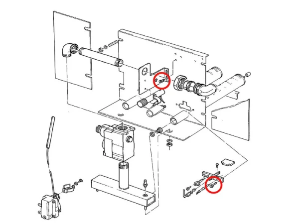 Саморез для котлов Vaillant, артикул 492316