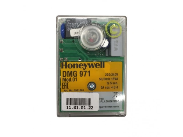 Автоматика управления горением Honeywell Satronic DMG 971 Mod.01 для газовых и комбинированных горелок