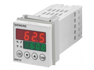 Контроллер температуры Siemens RWF50.30A9 для систем отопления