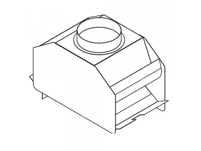 Колпак дымовых газов для котлов Alphatherm, артикул 6CAPFUMU02