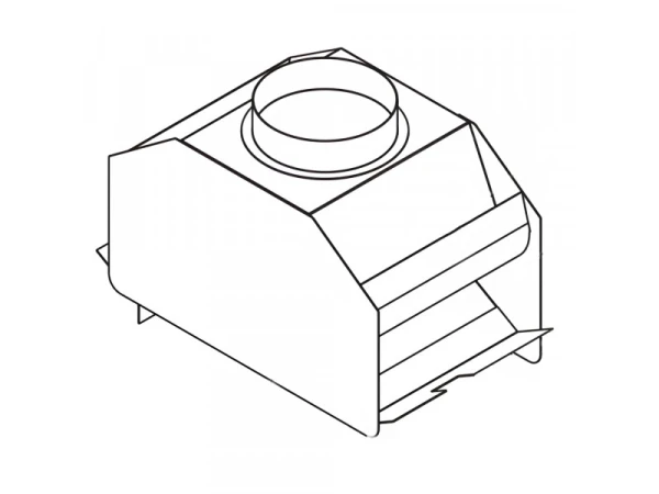 Колпак дымовых газов для котлов Alphatherm, артикул 6CAPFUMU02