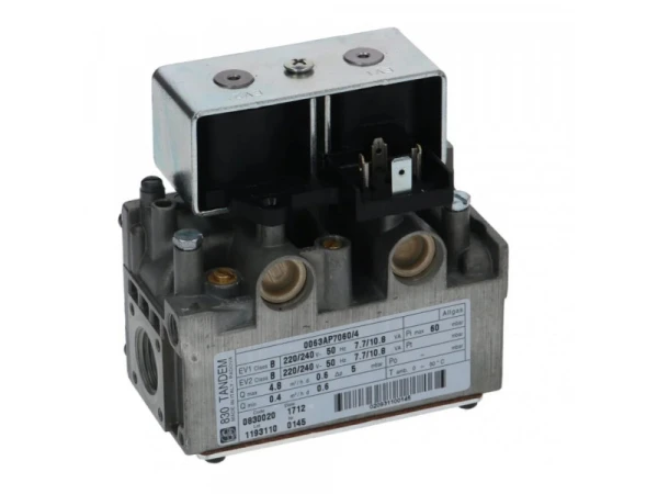 Газовый клапан SIT 830 Tandem, артикул 0.830.020, 1/2", 220/240V, 3-50 мбар