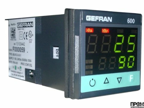 Регулятор температуры Gefran 600-R-R-R-R-1
