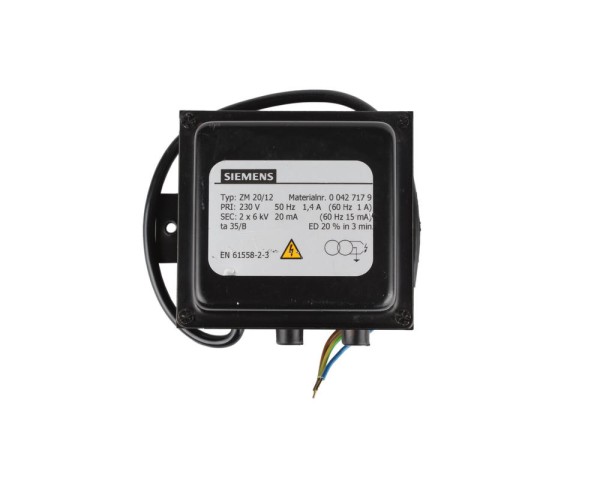 Трансформатор розжига Siemens ZM 20/12 00427179