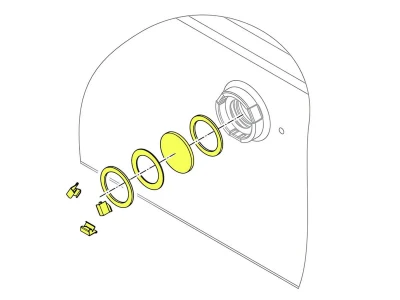 Смотровое стекло для котлов Viessmann, артикул 7831099