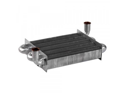 Первичный теплообменник Royal Thermo 11-18 кВт, 72 ребра (ламелей), артикул AA07000039