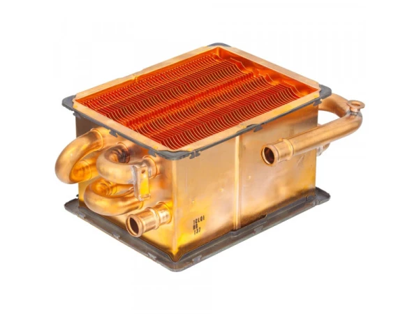 Теплообменник отопления для котлов Rinnai 440017018, Медь, 15.1 кВт, 3 бар, +85°C