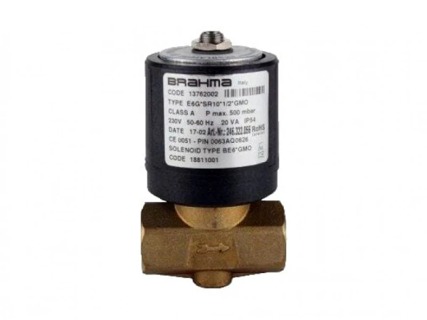 Электромагнитный клапан Brahma E6G*SR10*1/2*GMO, артикул 13762002