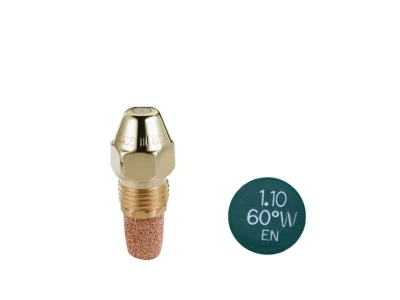 Форсунка Delavan 1.10 GPH, 60W, для дизельного топлива, полусплошной распыл, угол 60°