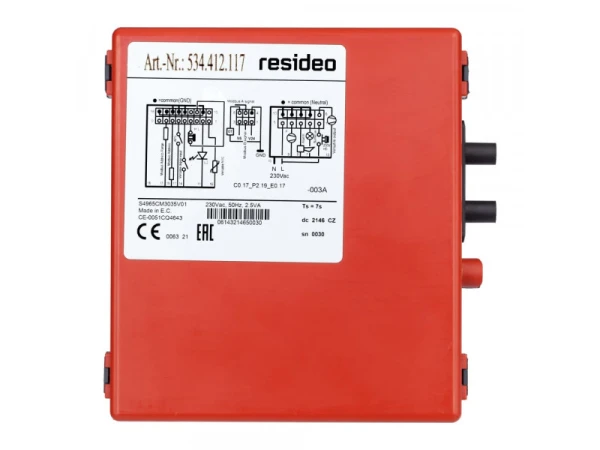 Блок розжига Honeywell S4965CM 3035V01 для газовых котлов ECA (артикул 7006901452)