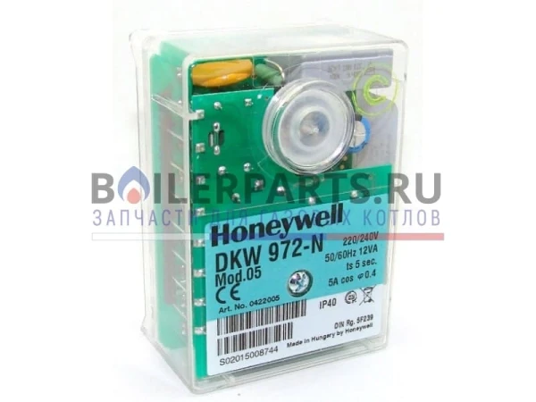 Автомат управления горением Honeywell DKW 972-N Mod.05 (0422005)
