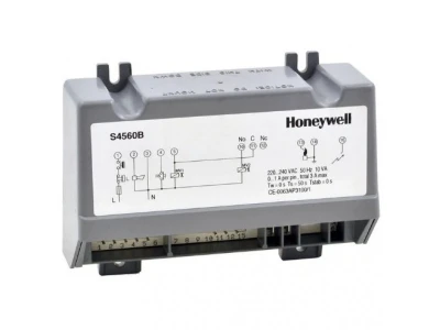 Блок управления розжигом Honeywell S4560B1089 для газовых горелок, 230В
