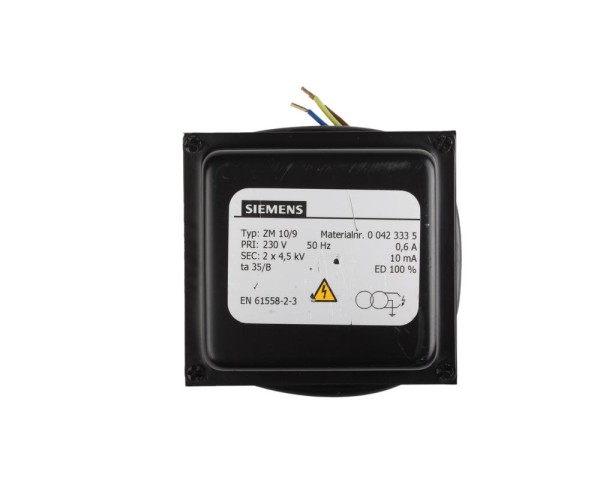 Трансформатор розжига Siemens ZM 10/9 00423335