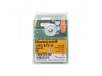 Автоматика управления горением Honeywell Satronic DKG 972-N Mod.05 для 2-х ступенчатых газовых горелок, 220-240В, IP40