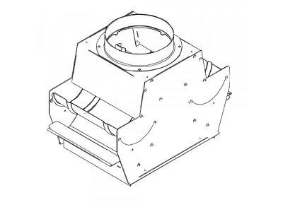 Комплект дымового колпака Alphatherm (Атмо, Битермический, 24кВт) для котлов Sigma BK 24U, Артикул: 95213750