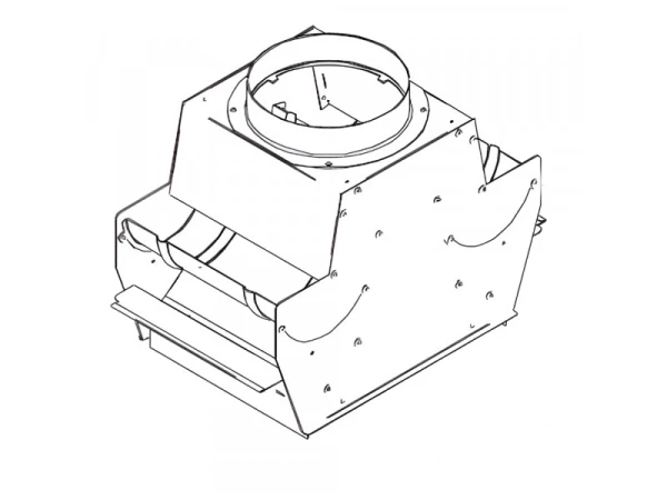 Комплект дымового колпака Alphatherm (Атмо, Битермический, 24кВт) для котлов Sigma BK 24U, Артикул: 95213750