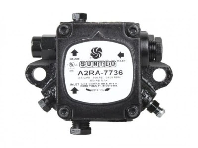 Топливный насос для горелки Suntec A2 RA 7736, 9.5 л/ч, 2-10 бар, арт. A2RA7736