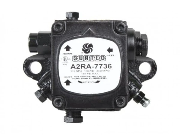 Топливный насос для горелки Suntec A2 RA 7736, 9.5 л/ч, 2-10 бар, арт. A2RA7736