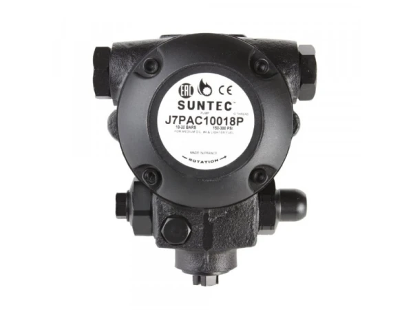Насос для дизельных горелок Suntec J 7 PAC 1001 8P, 287 л/ч, 12 бар, 2-трубное подключение