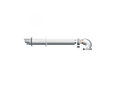 Горизонтальный коаксиальный проход Protherm 80/125 мм, длина 1000 мм (Артикул: 0020199383)