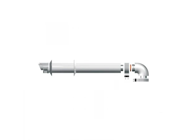 Горизонтальный коаксиальный проход Protherm 80/125 мм, длина 1000 мм (Артикул: 0020199383)