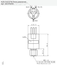 ACB 2UC57W Реле давления