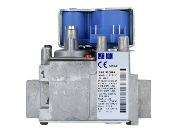 Газовый клапан SIT 848 Sigma, артикул 0.848.026, для промышленного оборудования