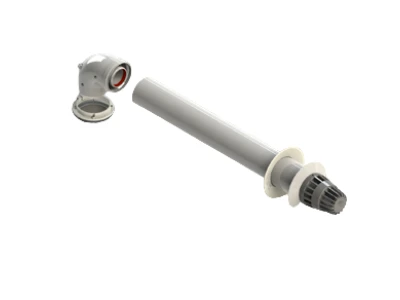 Труба коаксиального дымохода Viessmann 7147024, L=1000 мм, D=80 мм, полипропилен