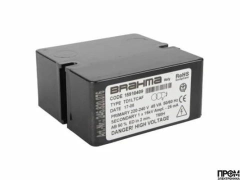 Трансформатор розжига Brahma TD1LTCAF 15910409