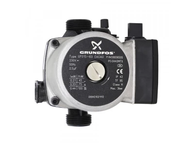 Насос циркуляционный Grundfos UPS 15-60 для котлов Ariston Genus 27 BFFI Plus (артикул: 996613)