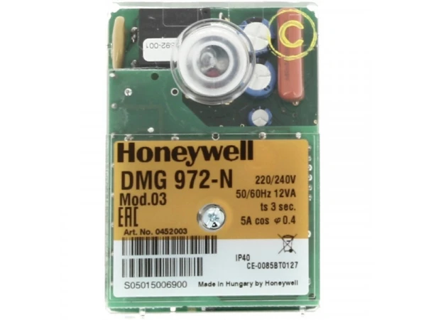 Блок управления и безопасности Honeywell DMG 972-N Mod.03 для котлов De Dietrich, артикул 200023091