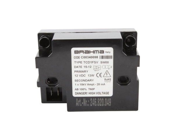 Трансформатор розжига Brahma TCD1FSV C00340098