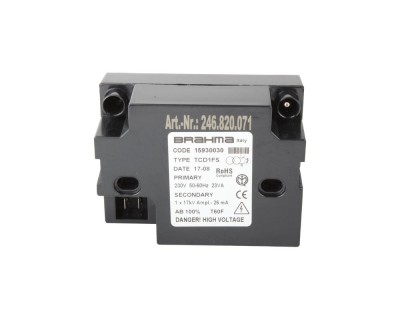 Трансформатор розжига Brahma TCD1FS 15930030