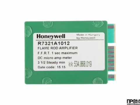 Усилитель сигнала пламени Honeywell R7321A1012