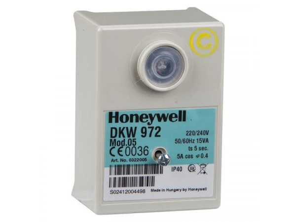 Автоматика управления горением Honeywell DKW 972 Mod.05 для жидкотопливных горелок