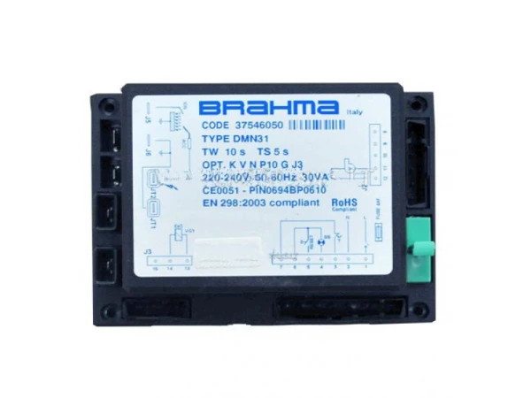 Блок управления горением Brahma DMN31 (Артикул: 37546050) - для промышленного оборудования