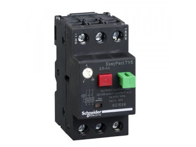 Автомат защиты электродвигателя Schneider Electric TVS 2.5-4A, GZ1E08