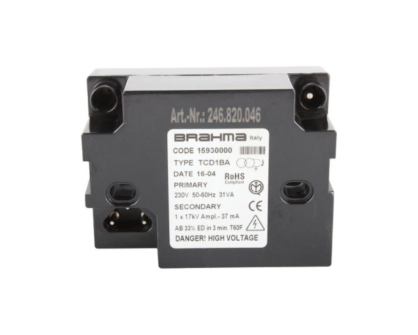 Трансформатор розжига Brahma TCD1BA 15930000